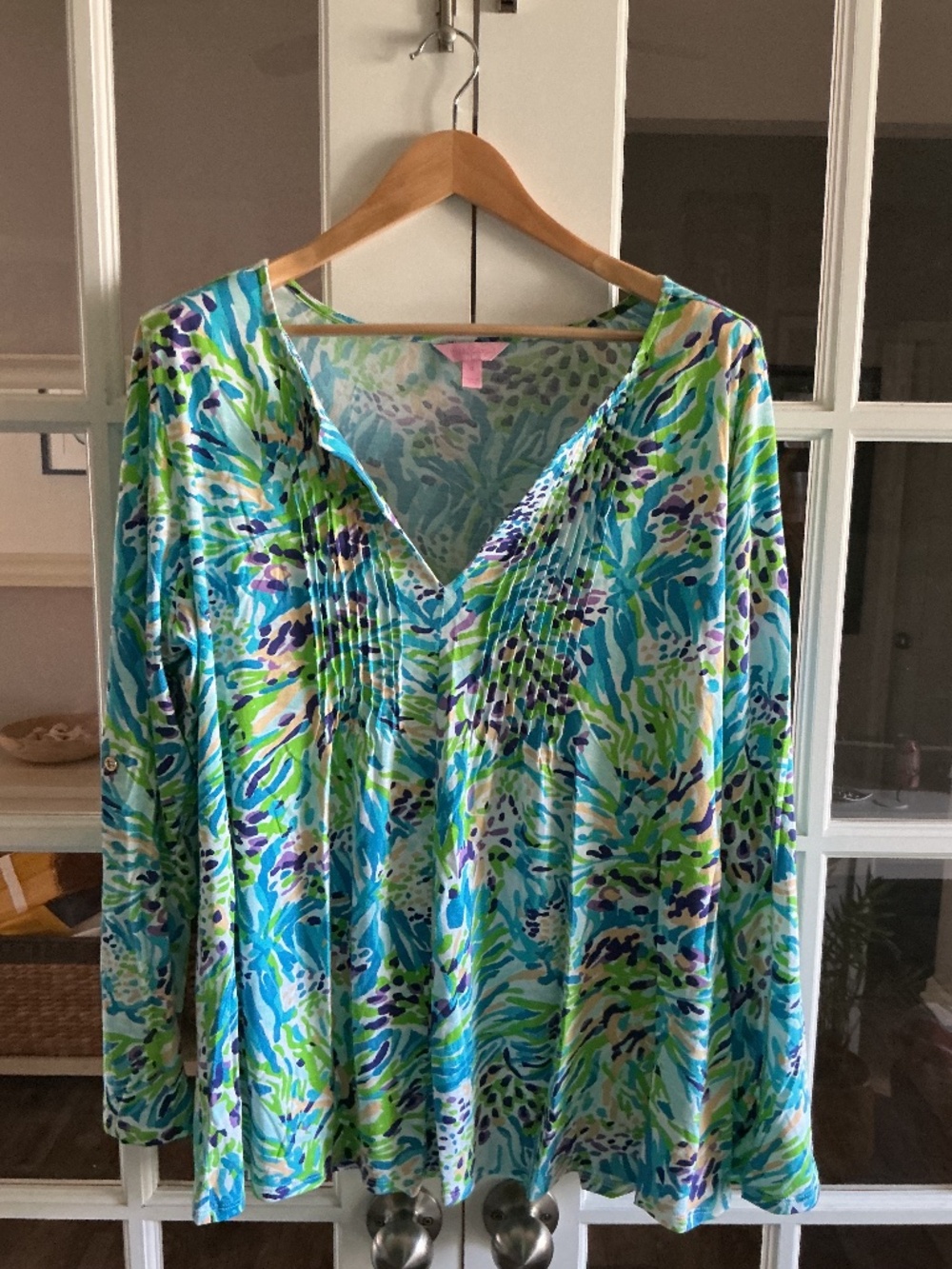 Lilly Pulitzer Pin Tuck Tunic - XL